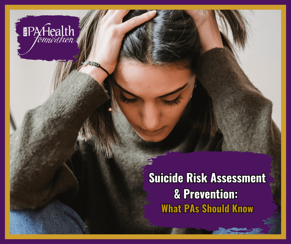 Suicide Risk Assessment & Prevention