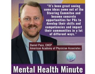 Mental Health Minute - Daniel Pace - nccPA Health Foundation